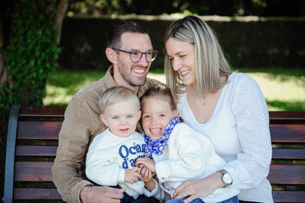 Photos de famille à l'Orangerie de Strasbourg
