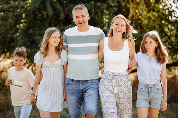 Séance photo en famille à domicile