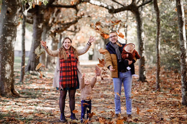 PHOTOS DE FAMILLE EN AUTOMNE