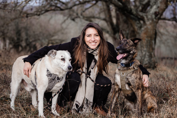 Portrait solo et animaux près de Strasbourg