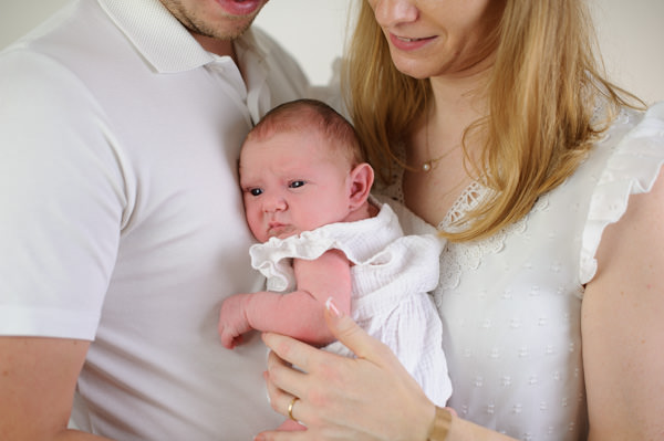Shooting photos de naissance au studio
