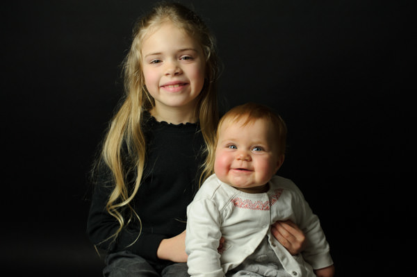Séance photos de famille au studio