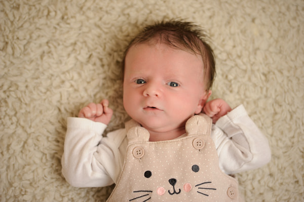Séance photos de naissance au studio