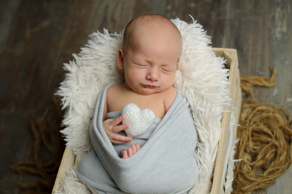 Séance photos de bébé au studio