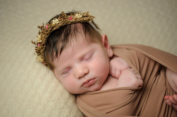 Séance photos de naissance au studio