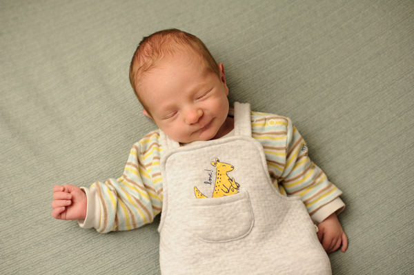 Séance photos de naissance au studio