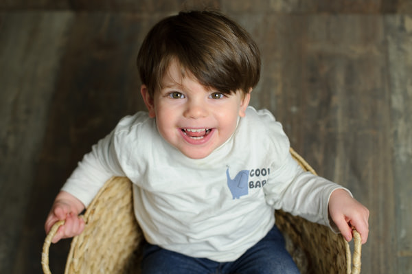 Séance photos de famille au studio