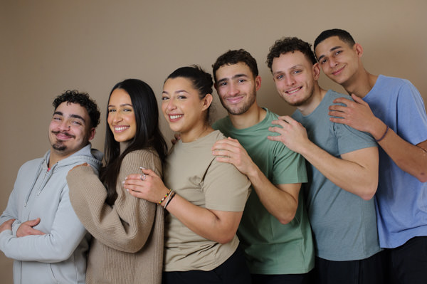 Séance photos de famille au studio