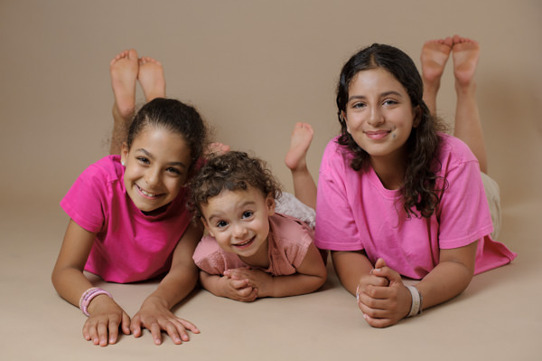 Shooting photos de famille au studio