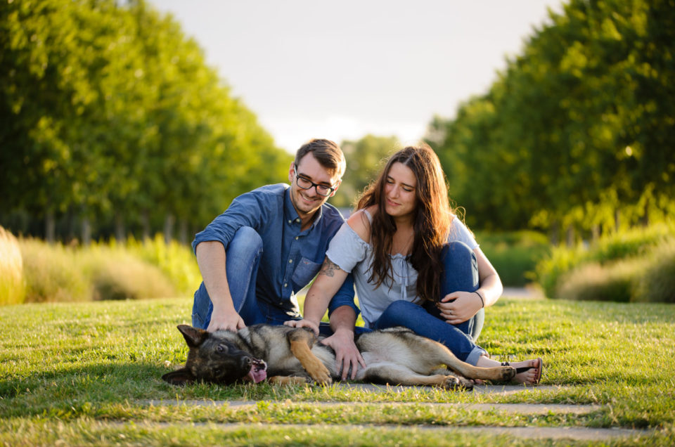 Shooting photos de couple à Strasbourg